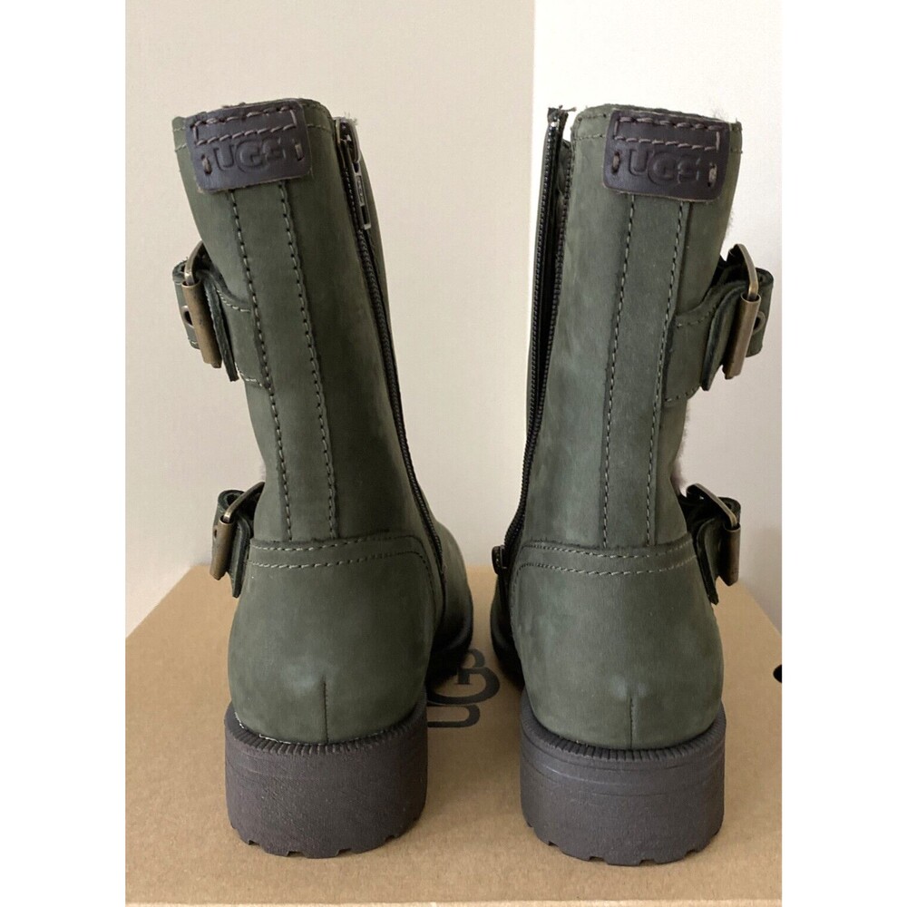 New UGG Women Niels III Boot Fashion boots Size 6 Green Suede - Picture 8 of 9